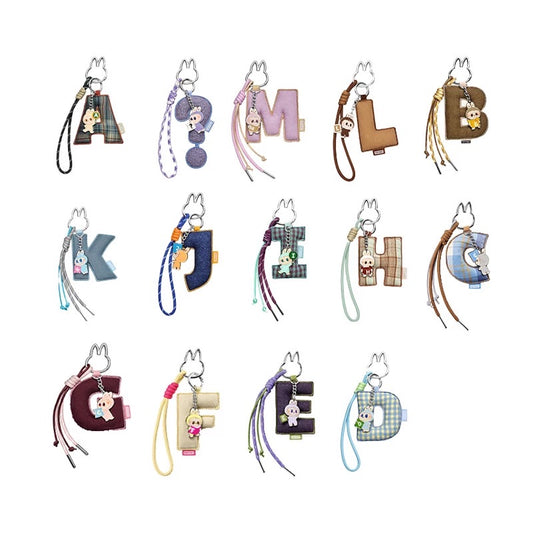 [Authentic] The Monsters Labubu Popmart Pin For Love Series Letter Pendant Blind Boxes