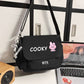K-pop BTS Suga Jimin RM Jungkook JHope Jin V Crossbody Bag
