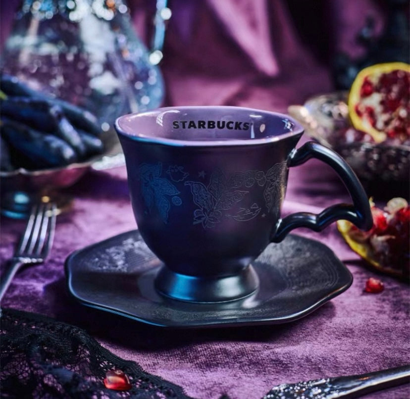 Authentic Starbucks China 2025 Halloween Dark Night Series