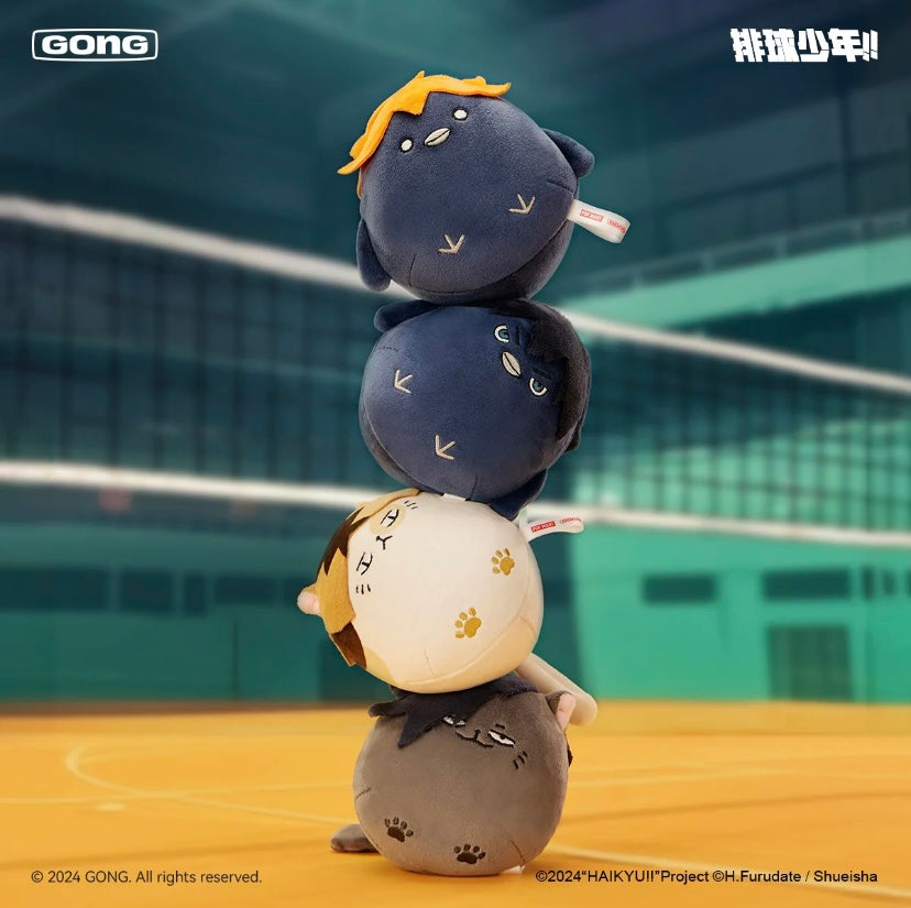 [Authentic] Popmart Gong Haikyuu Anime Vinyl Plush Pendant Blind Boxes 11-12cm