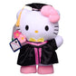 Sanrio Graduation Japanese Style Plushy Keychain Bag Charm My Melody Cinamoroll Kuromi Kiki Lala Twinstars