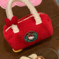 Sanrio Cute Hello Kitty Fuzzy Christmas Bag