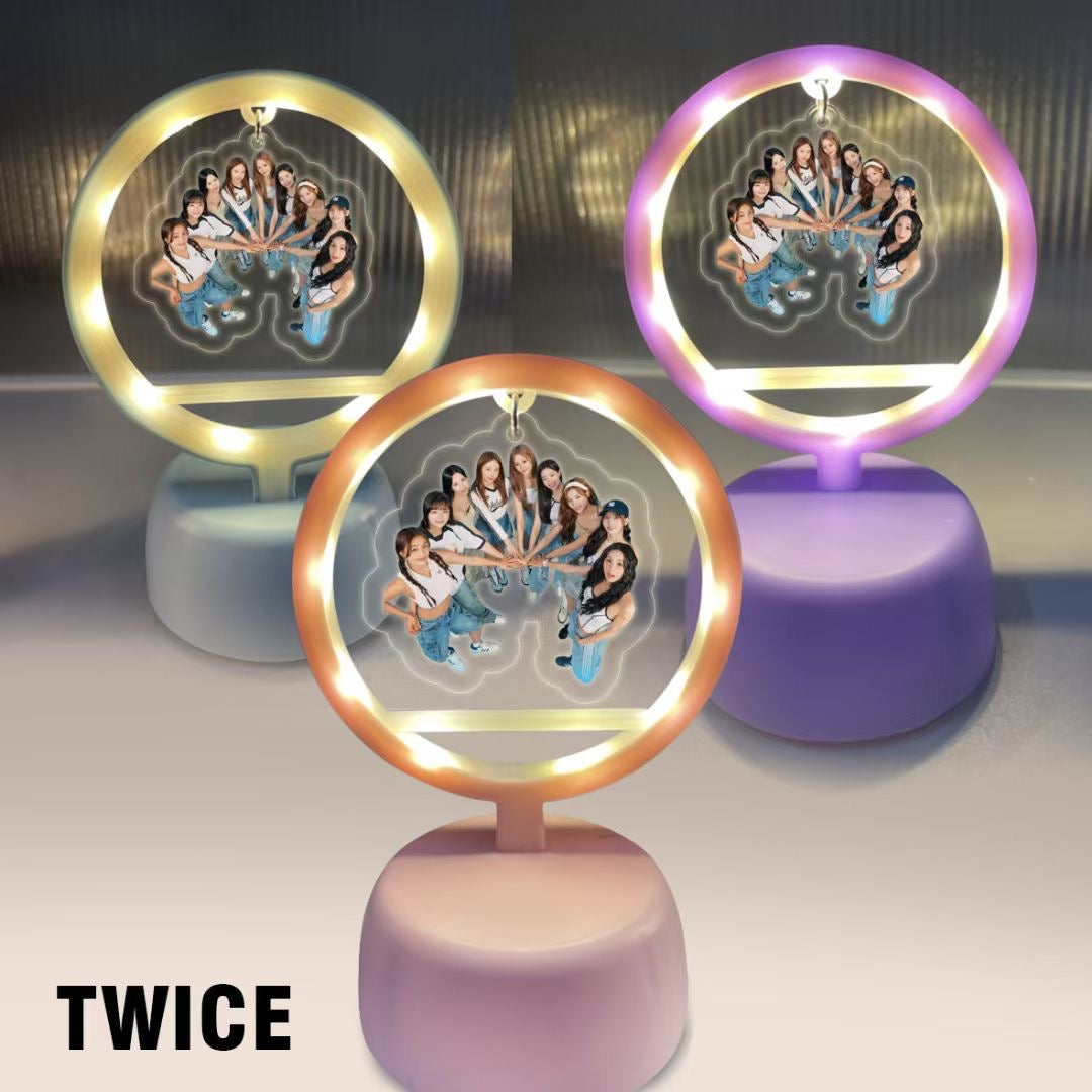 K-pop Twice  Mini Bedside Light Desktop Lamp