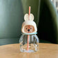 Authentic Starbucks Teddy Bear Cup Rabbit Astronaut Style Glass Cup