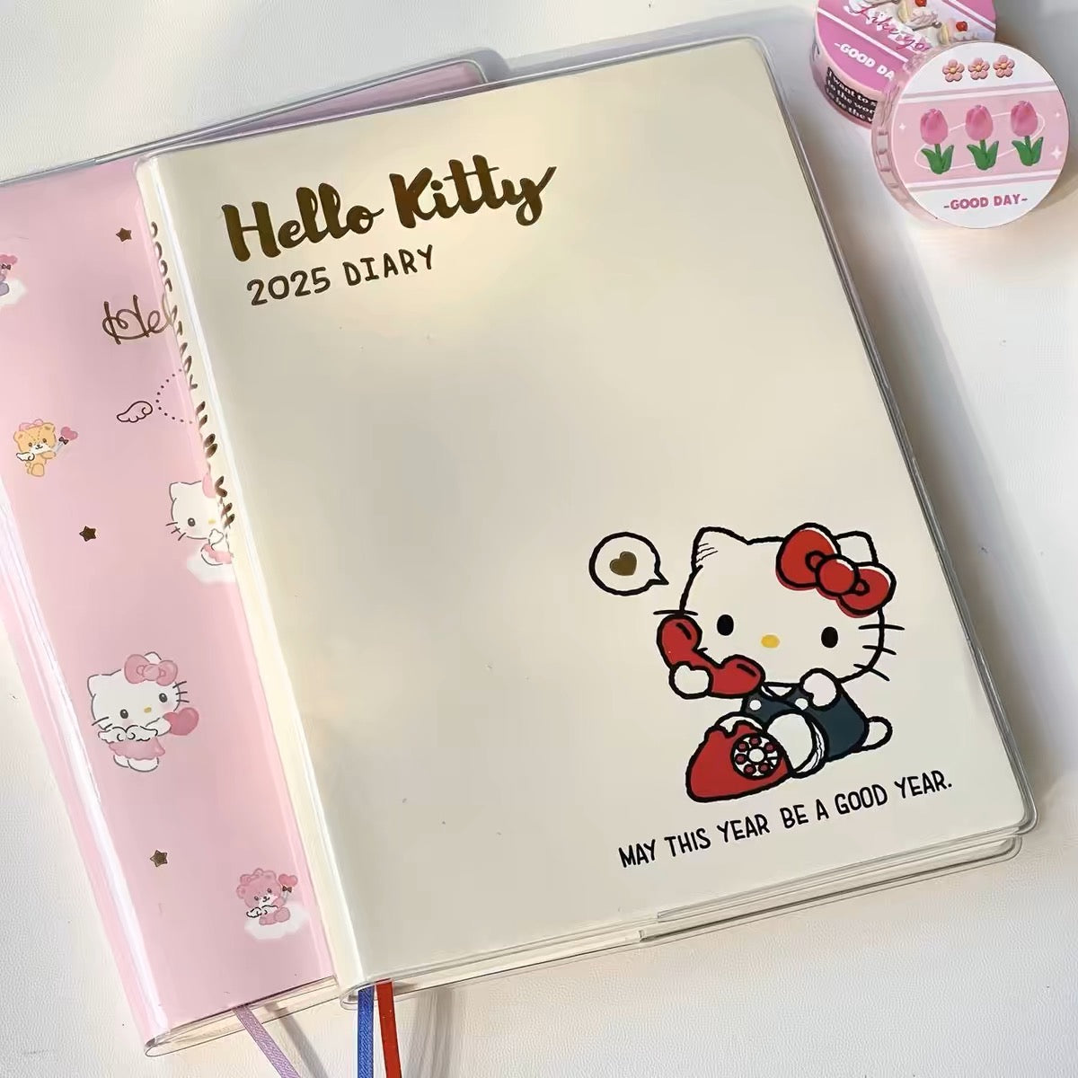 Sanrio Cute Kawaii Hello Kitty 2025 Notebook Journal Stationary