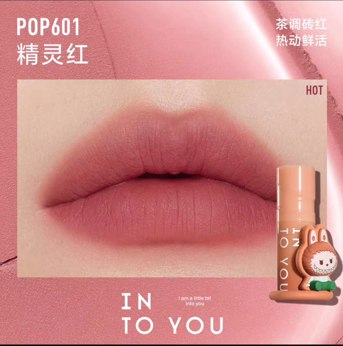 Intoyou X Popmart Make Up Labubu Dimoo Cry Baby Sweet Bean Lipstick