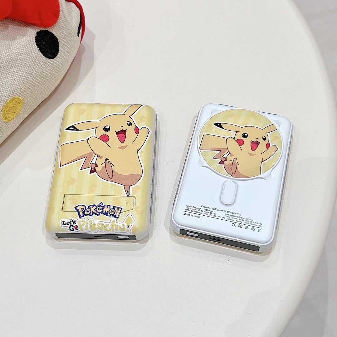 Cute Kawaii Sanrio Powerbank Fast Charging Multi Functional Mag Safe Powerbank