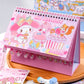 Sanrio 2025 New Year Calendar Stationary Kuromi My Melody Kuromi Cinamoroll