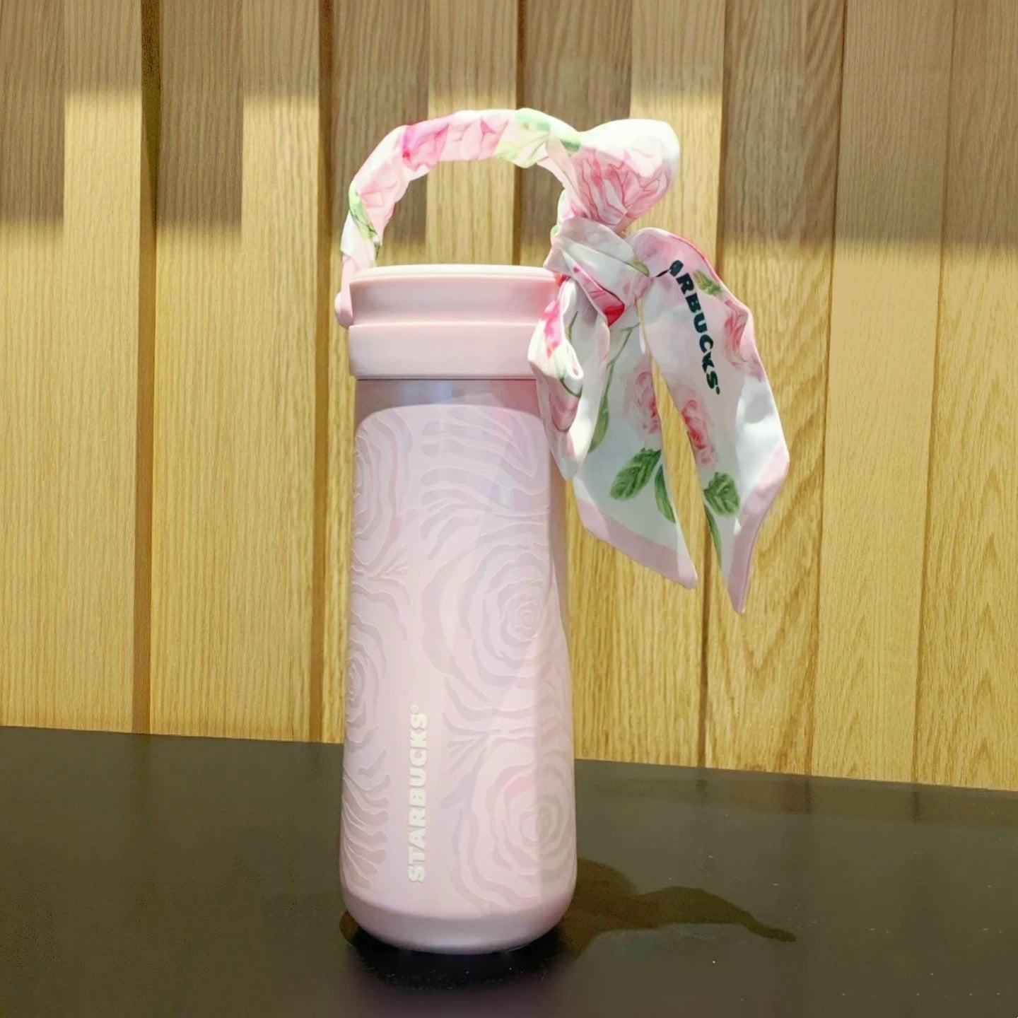 Authentic Starbucks Rose Garden Series Cup Tumbler