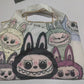 Labubu Set of 3 Cute Kawaii Foldable Shopping Bags