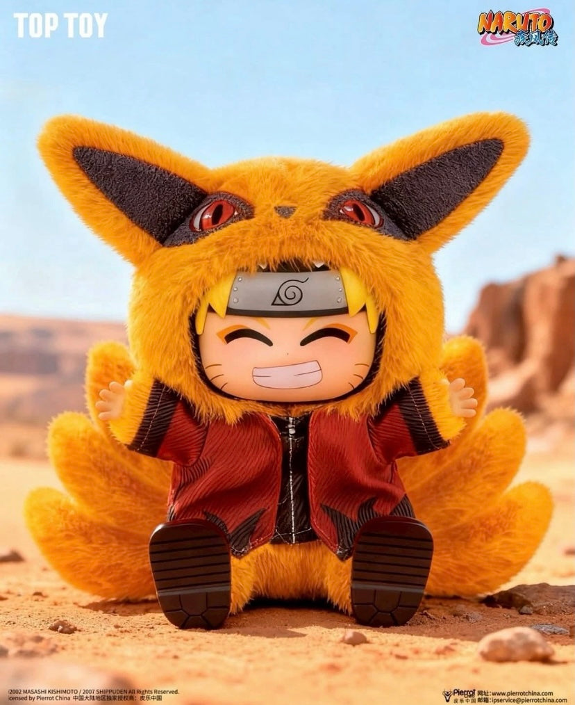 [PREORDER Ship Mid Dec ] [AUTHENTIC] TopToy X Naruto Ninja Beast Series 2  Limited Edition | Naruto Shippuuden Sasuke Itachi Akatsuki Mangekyou Jiraiya Gamabunta Orochimaru Manda Tsunade Katsuyou Naruto Kamakichi Kurama - Vinyl Face Plush Doll Blind Boxes