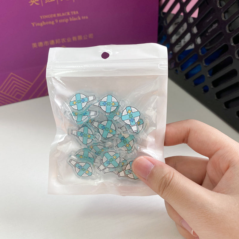 K-pop DIY Acrylic Charms Nct Blackpink Aespa Seventeen Stray Kids Twice TXT Itzy Ateez