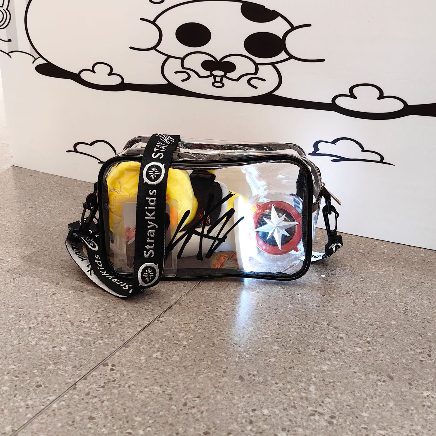 K-pop  Straykids Pvc Crossbody Bag Accessories