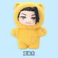 Anime Jujutsu Kaisen Face Plush Doll Eaki Figure Keychain Collectable Toys Mystery Blind Boxes