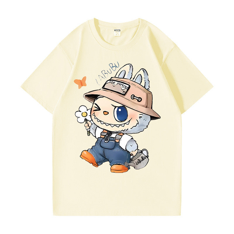 Labubu T-shirt Couple Clothes