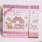 Sanrio 2025 New Year Calendar Stationary Kuromi My Melody Kuromi Cinamoroll Hangyodon