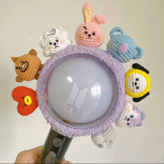 K-pop BTS Tour Army Light-stick Cover JHope RM Jin Jimin Taeyang Suga