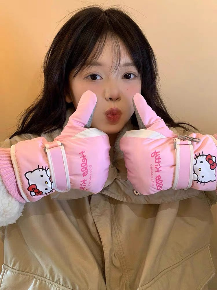 Sanrio Winter Gloves Hello Kitty Cinamoroll