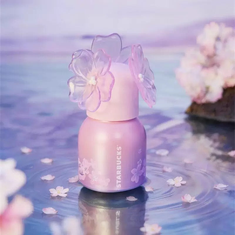 Authentic Starbucks China 2026 Spring Cherry Blossom Stanley Tumbler Cup Mug