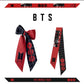 K-pop BTS Arirang World Tour Concert Silk DIY Accessories Hair Bag Clothes Charm 95*5 cm