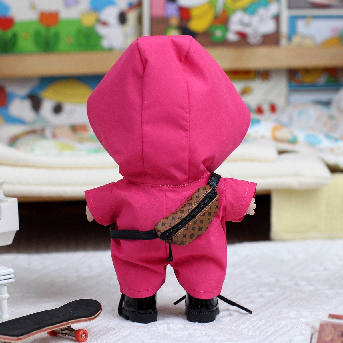Labubu Popmart Netflix Squid Game Clothes