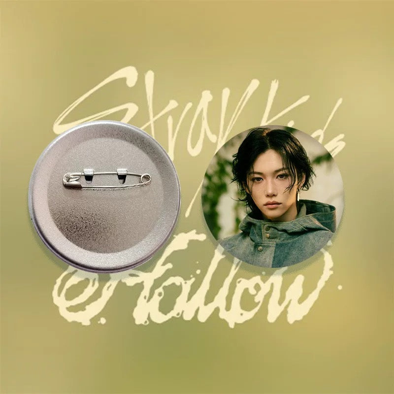 K-pop Stray Kids Hollow Album Mirror/ Keychain Badge