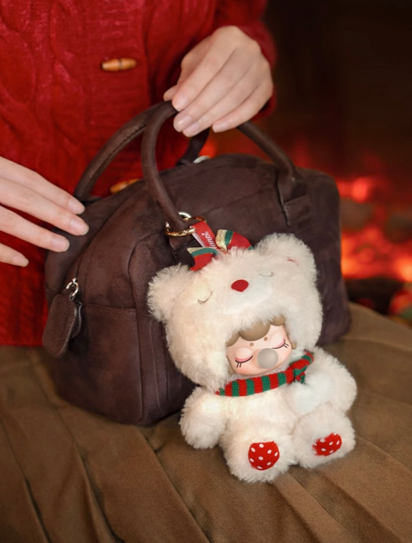 [Authentic] Limited Edition Rolife Nanci Christmas Bear Birthday Gift Vinyl Plush Pendant Not Blind Boxes