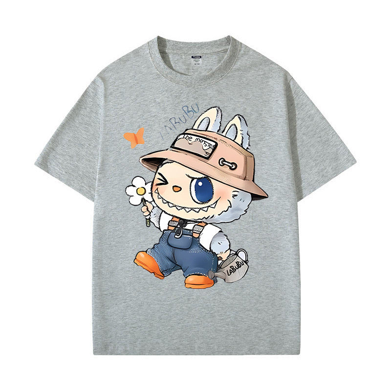 Labubu T-shirt Couple Clothes