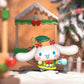 Sanrio Christmas Blind Box Hello Kitty Cinnamoroll My Melody Kuromi Hangyodon Pochacco Christmas Ornament Doll Figure