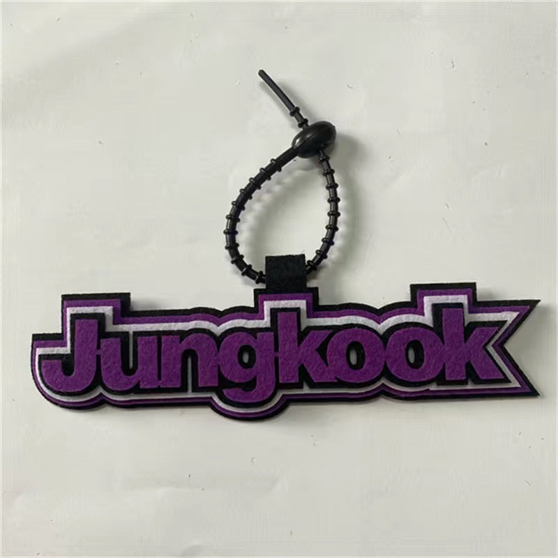 K-pop BTS Student Bag Charm Accessories