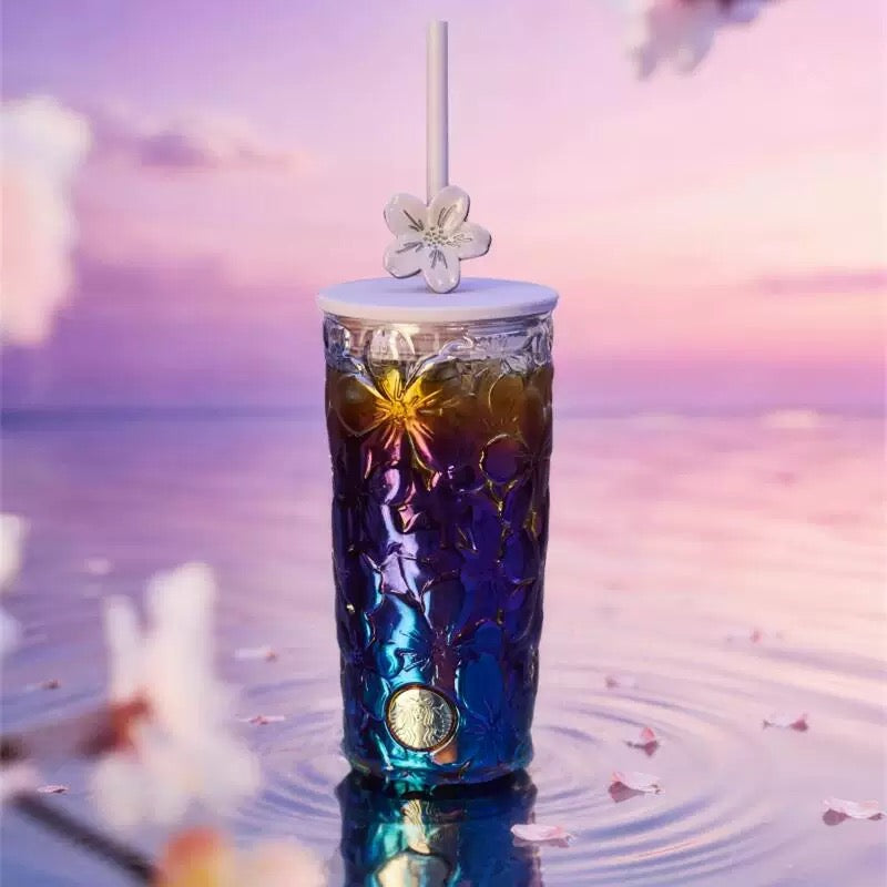 Authentic Starbucks China 2026 Spring Cherry Blossom Stanley Tumbler Cup Mug