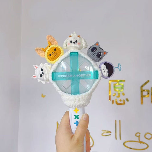 K-pop TXT Tour Light Stick Cover Soobin, Yeonjun, Beomgyu, Taehyun, and Hueningkai