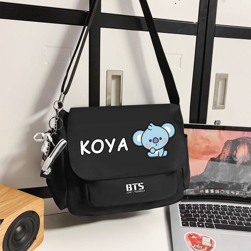 K-pop BTS Suga Jimin RM Jungkook JHope Jin V Crossbody Bag