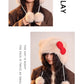 Sanrio Cute Winter Fluffy Warm Hello Kitty Hat