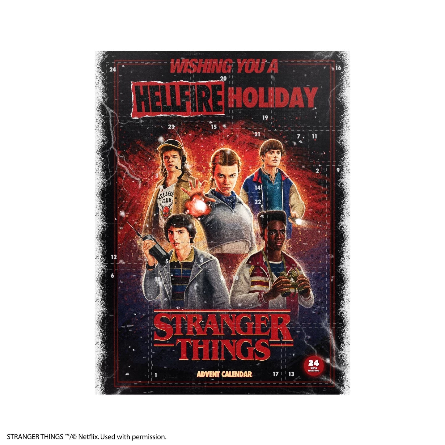 Netflix Stranger Things Christmas Holiday Advent Calendar Gift