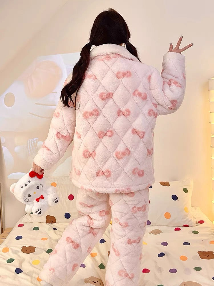 Sanrio Winter Pajamas Hello Kitty