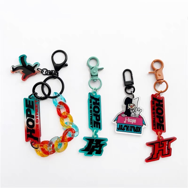 K-pop JHope Phone Bag Charm Acrylic Charms DIY