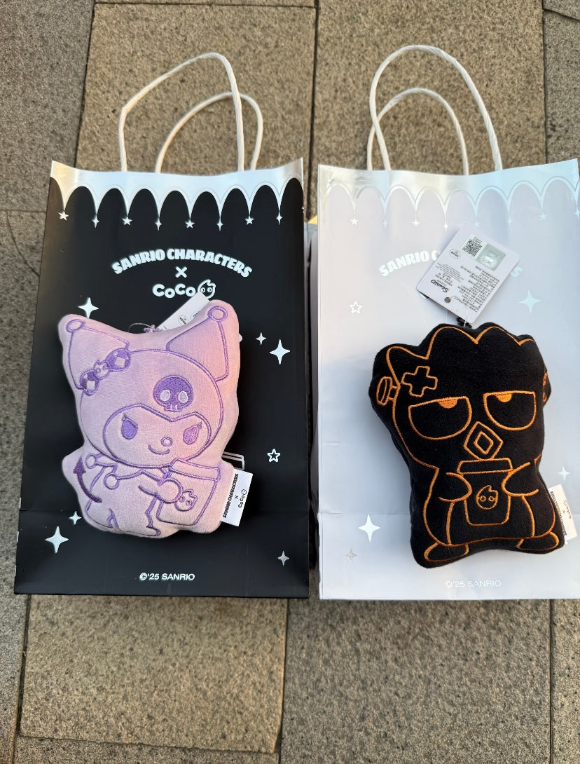 Authentic Sanrio x Coco Kuromi Badtzmaru Halloween Series Plushies
