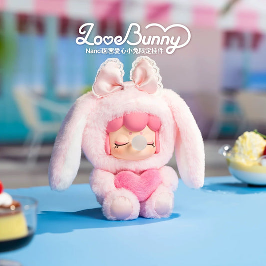 [Authentic] Rolife Nanci Love Bunny Valentines Day Birthday Gift Vinyl Plush Pendant Not Blind Boxes