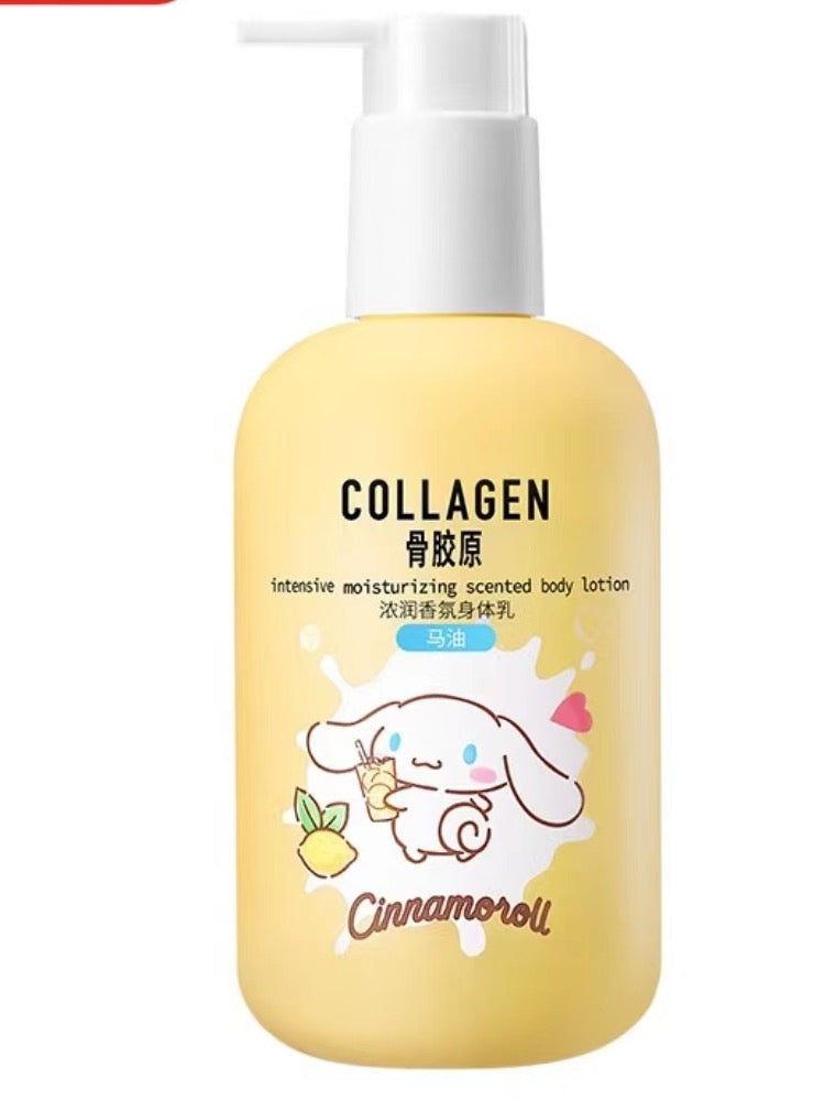 Sanrio Characters Cute Kawaii Body lotion Moisturizing Skincare Cinnamoroll My Melody