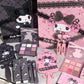 Pink Bear X Sanrio 4 Piece My Melody Kuromi Make Up Set