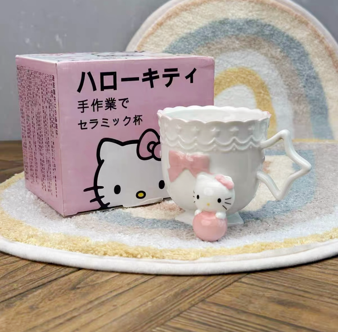 [ FREE SHIPPING] 1 Random Cute Kawaii Hello Kitty Ceramic Mug Sanrio Coffee Cup