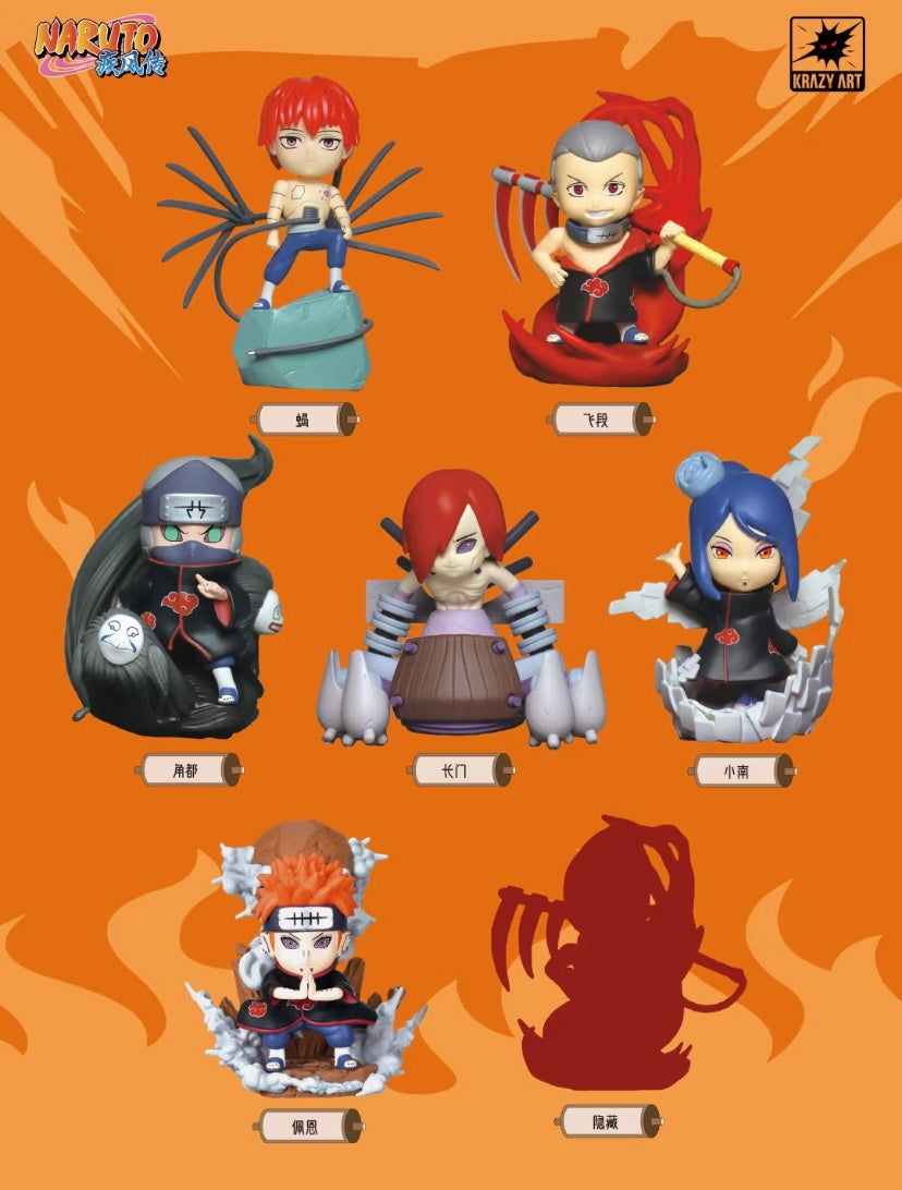 [Authentic ] Top Toy Naruto Akatsuki Blind Boxes Series 2 [ Series 1 Available On Separate link ]