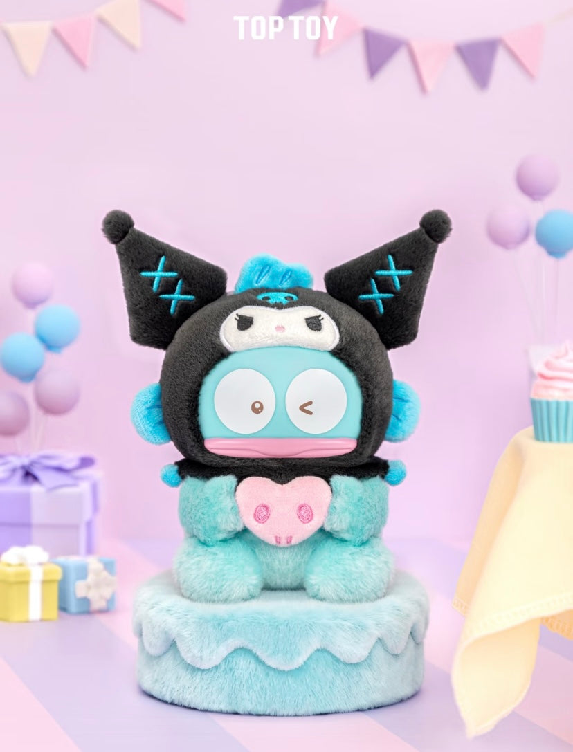 [Authentic] Toptoy Sanrio Kuromi Birthday Vinyl Plush Blind Boxes