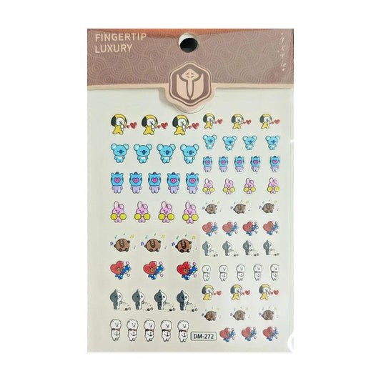 K-pop BTS Fan Arirang Concert DIY Nail Stickers