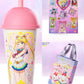 Sailor moon X Naixue Tea Ceramic Thermos Cup Fluffy Bag