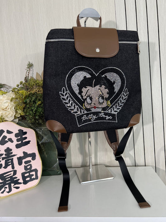 Betty Boop Rhinestone Backpack