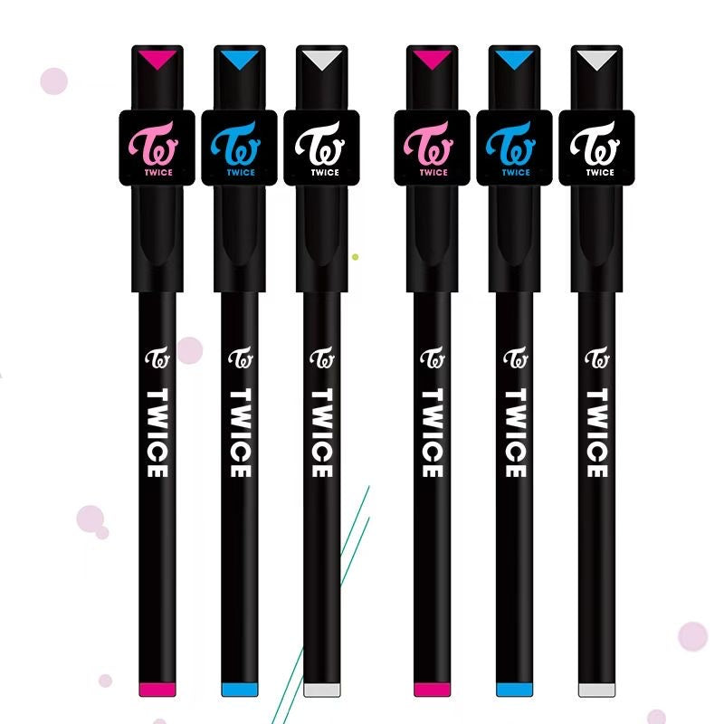 K-pop Stationary 6 Pen BTS Twice BT21 Enhypen TXT Stray Kids
