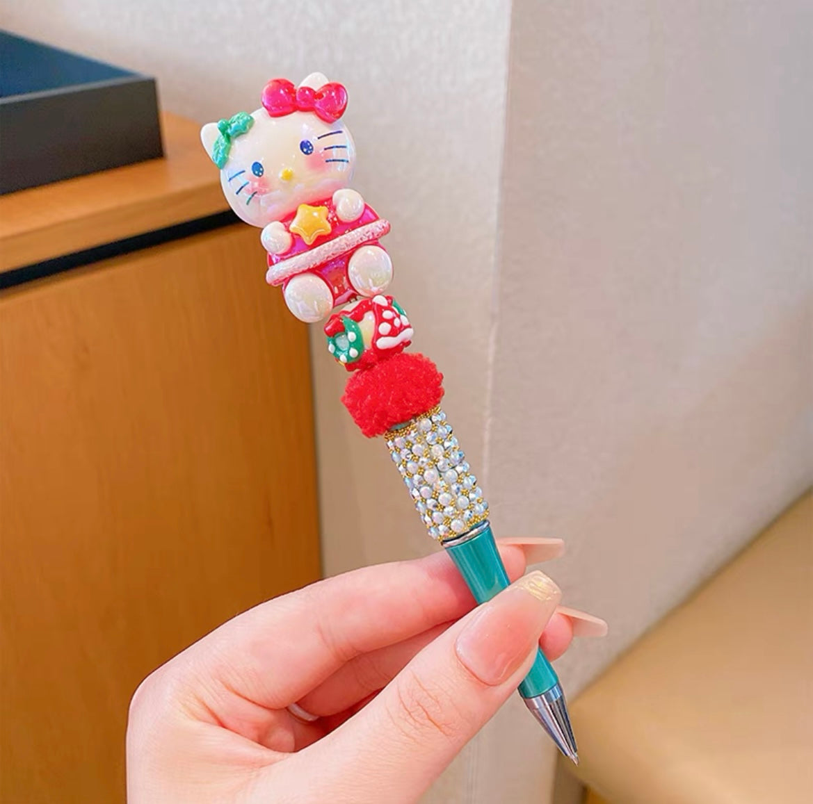 Sanrio Christmas Pens Stationary Hello Kitty My Melody Pompompurin Cinamoroll