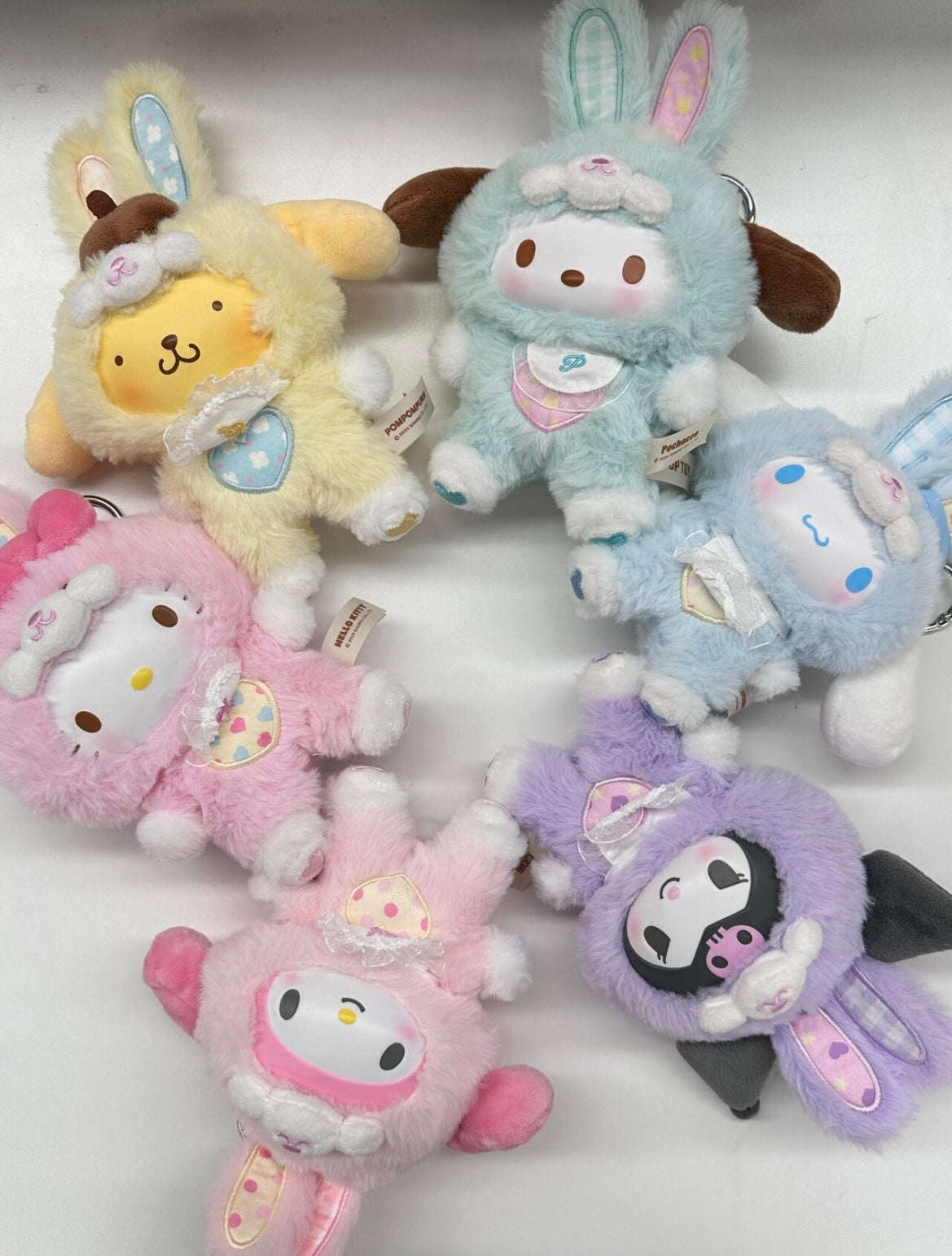 Sanrio Characters X Top Toy  Bunny Easter Blindbox Figures Plushy